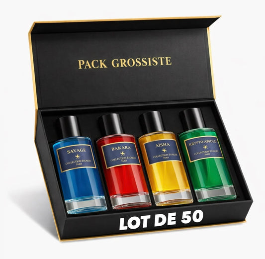 Lot de 50 parfums – Collection étoilée (6€ l’unité)